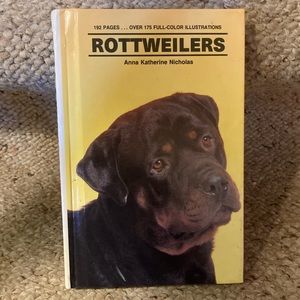 Book (Hardback):Rottweiler by Anna Nicholas